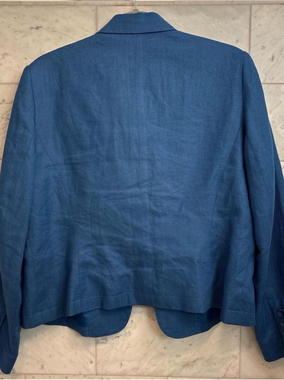 Talbots Denim-Blue Women's Button Jacket - Picture 3 of 3
